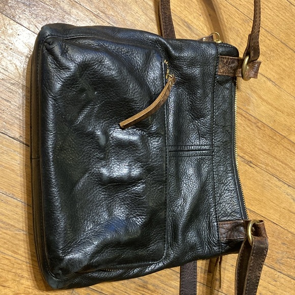 Overland purse soft supple leather with lots of pockets - Picture 3 of 5